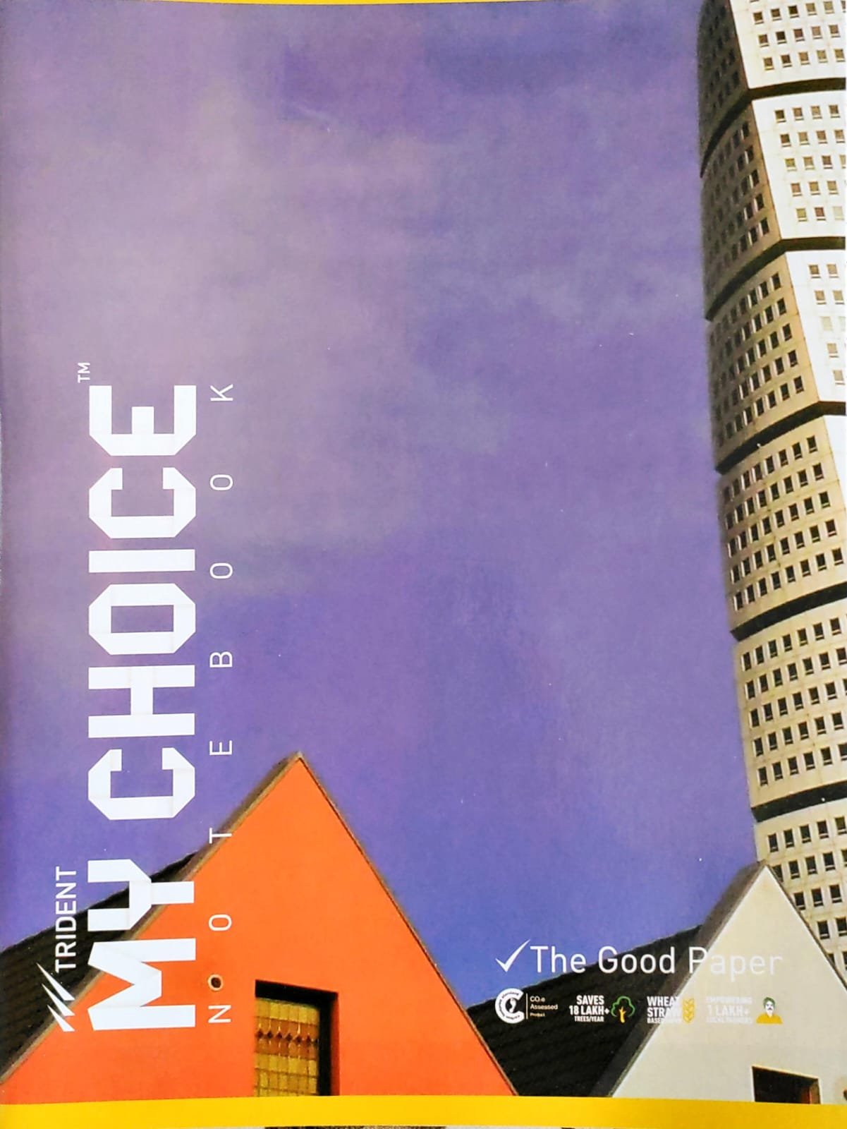 Trident – My Choice Student Notebook – Single Line 172 Pages