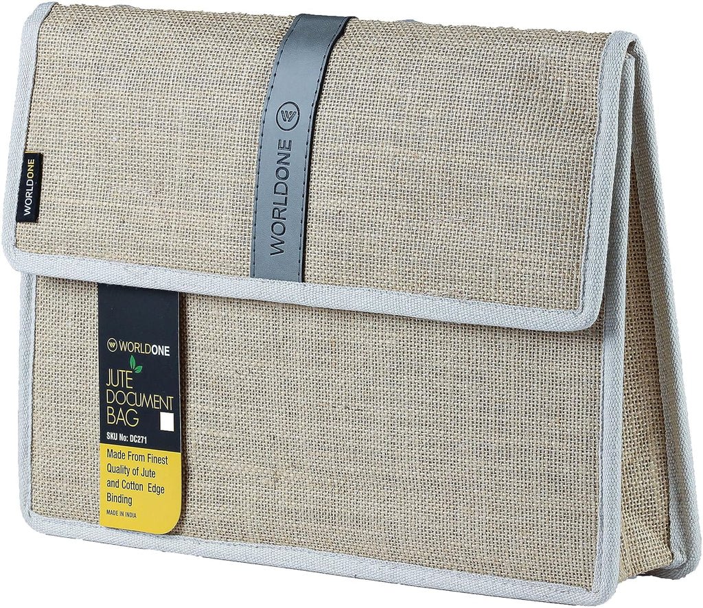 ECO FRIENDLY Jute Document Bag